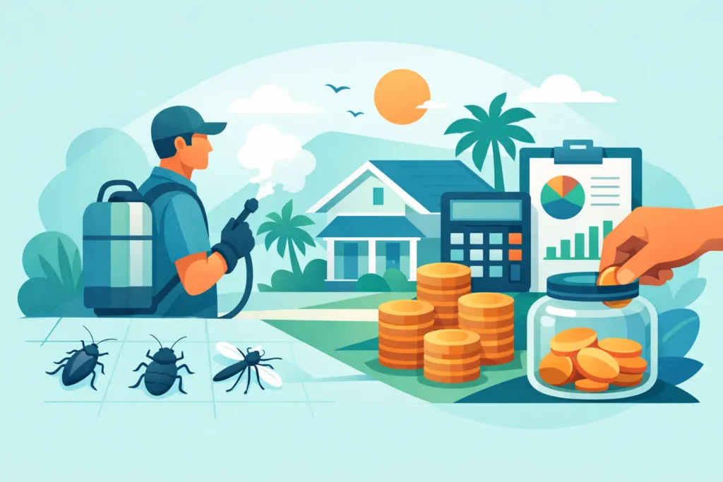 How Much Is Monthly Pest Control in Florida?