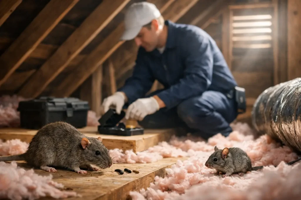 Rodent Control in a Florida Attic