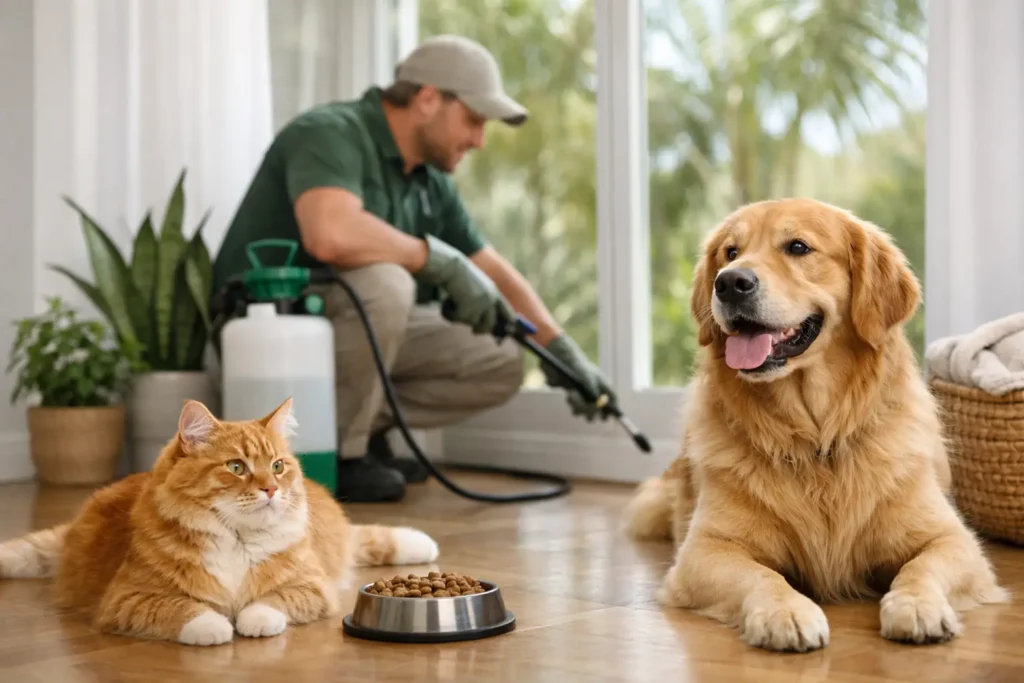 Safe Pest Control for Pets in Florida Homes