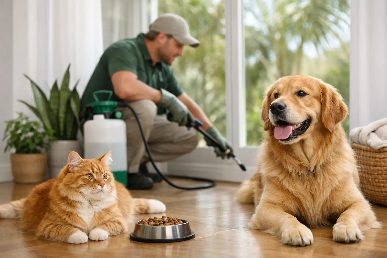 Safe Pest Control for Pets in Florida Homes