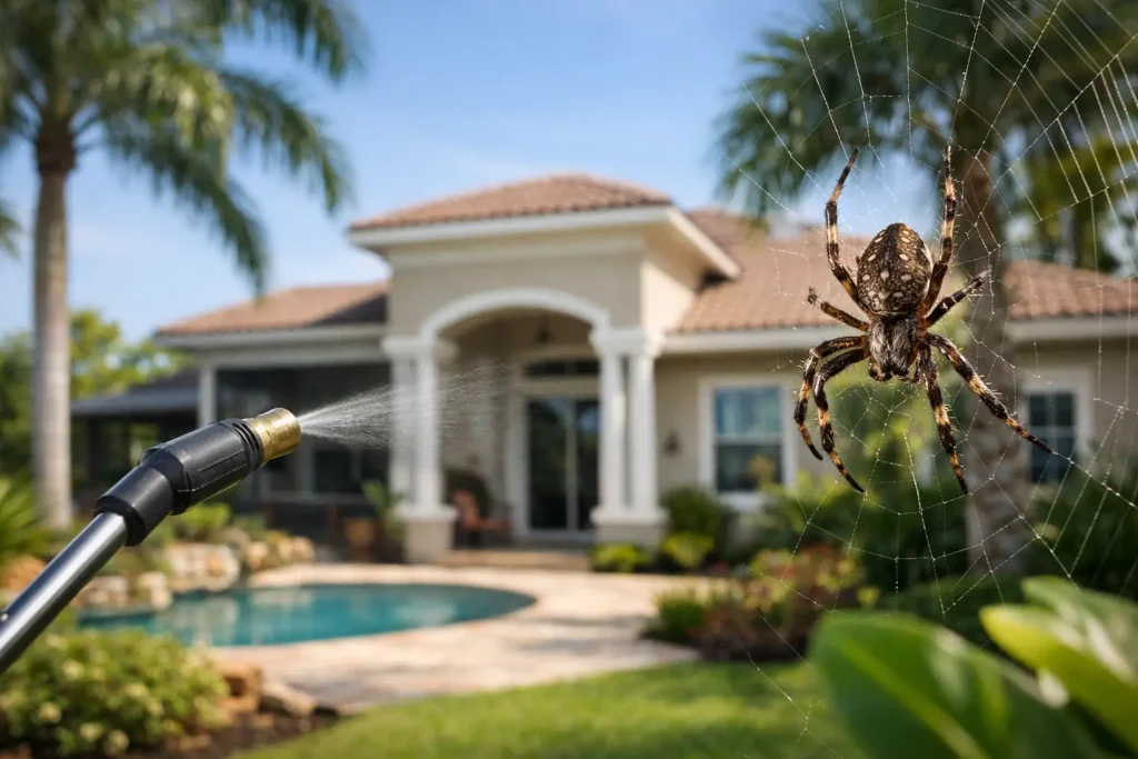 Spider Control Around Your Florida House