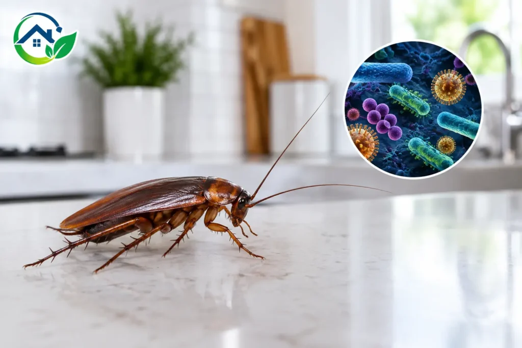 How Cockroaches Spread Disease in Florida Homes
